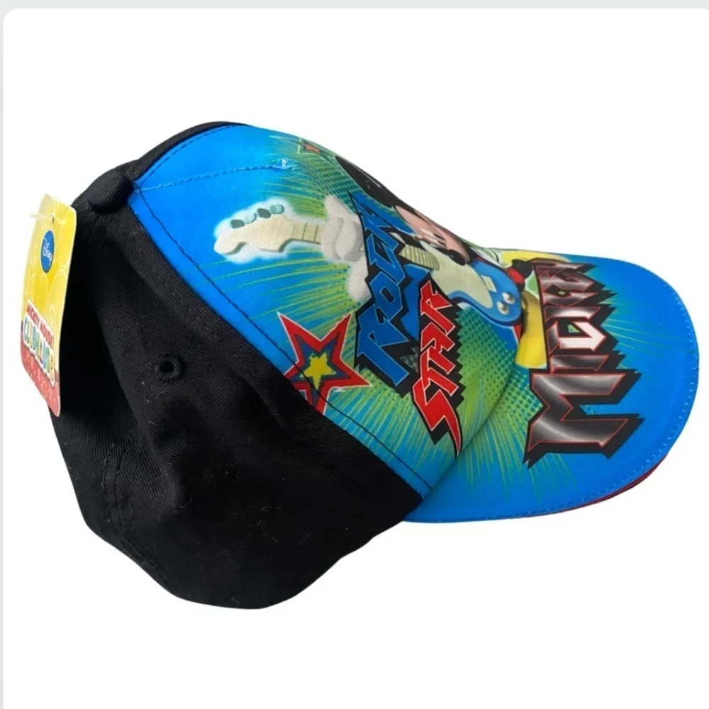 NWT Mickey Mouse Disney NWT Rock Star Baseball Kids Cap Hat